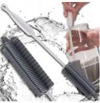  Szilikon kefe magas poharak, üvegek, befőttesüvegek mosásához, konyhai mosogatókefe (Silikonowa szczotka do mycia szklanek słoików)