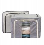  Tárolódoboz Ruhákhoz, 72 L, 2 Darabos Szett, Szürke (BOX2XGRAY)