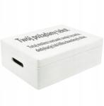 Creative Deco Gravírozott doboz születésnapi ajándék saját szöveggel uv nyomtatás 40x30x14cm (JANCDSD140CUSTOMWISHTEXTBOXFBM-W)