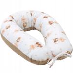 Jukki Terhességi Párna, V alakú, 170 cm, pamut, Velvet, alváshoz (5904506833832)