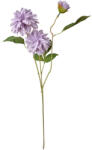 Clayre & Eef Set 3 flori artificiale verzi violet 17x10x70 cm (5PL0130PA)