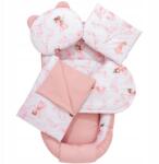 Jukki 5 az 1-ben Kétoldalas Baba Szett Pamut Kókuszmatrac XXL Jukki