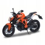 Welly Motorcycle Ktm 1290 Duke R 1: 10 narancssárga (62809)