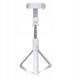  Bluetooth Szelfibot, Tripod Funkcióval, Távirányítóval, 18.5cm-68cm, fehér (TB22442)