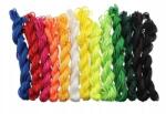  Nylon zsinór karkötő készítéshez, Mix, 1 mm, 23 m/tekercs, (Uxxu7891569)