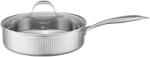 Ambition Tigaie adanca cu capac 26cm, inox, Curly (44492)