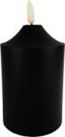 Cortina Led gyertya Cortina 13, 8 cm Időzítő funkcióval |Dekoratív elemes gyertya (19/21/YZE BLACK)