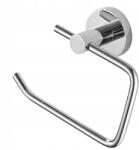 EdiBazzar Ezüst Wc papír tartó acél elegáns tömör Loft króm (7541223447942)