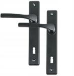 Maan Keskeny pajzsos kilincs, fekete, 90-es, cilinderes Maan (8121)