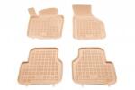 Rezaw-Plast Covorase Presuri Auto Cauciuc Dedicate Bej Vw Passat B6 / B7 2005-2014 | PASSAT CC 2008-2016 | Vw Jetta 2010-2018 | Vw Tiguan I 2007 - 2015 (ALM 200102B)