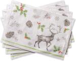  Maison d'Hermine Karácsonyi Alátétek 100% Pamutból 4db 33x48 cm (B093ZWMKRV)
