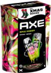 Unilever AXE подаръчен комплект, Дезодорант и душ гел, Epic Fresh, Коледни чорапи