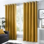 Fusion Függöny Szett Fusion Szemekkel Mustár 117X137 (5055161603602)