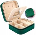  Ékszerdoboz szervező tükörrel, ékszertartó doboz, ékszeres láda (Szkatułka pudełko na biżuterię organizer)