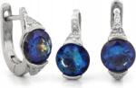 Lovrin Ezüst ékszerszett 925 kék kövekkel, exkluzív design, ajándék (Lovrin 56211)