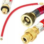 sportown DV dunlop kerékpár pumpa tömlő gumibelsőhöz Av szeleppel DV pumpafej (KAT55044)