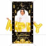 Foto Háttér Ramadan Kareem Fotókhoz, 180x90cm Dekoráció (B0CQ4VNN5P)