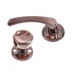 Maan Fehérre festett gombkilincs rövid pajzzsal Maan (0216)