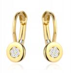 Lovrin Arany fülbevaló 585 cirkóniával, karika, 1, 42 g, sárga arany (58716541)