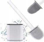 JKR 1Mcz szilikon WC-kefe lapos állvánnyal 35cm, kék (E-DOM)