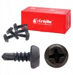  Tex önfúró csavarok 3, 5x9, 5 mm fekete színű, "bolha" típus, 1000 db (FT95_200)