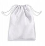 Allbag Pamut Zsák 35x45cm Fehér 220g vastag, Cipőknek, Sportoláshoz, Sportfelszereléshez (WBAW377)