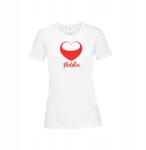  Női Póló Szív Mintával Lengyel S (#K228^a)