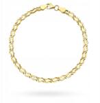 Lovrin Arany karkötő 585 Dupla hullámok 2.57g Elegáns ajándékba (58719273)