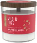 Candle Lite Természetes szójaviasz illatgyertya fa kanóccal, pacsuli és jázmin illattal Candle-lite (076001524012)