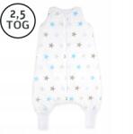 Ankras Hálózsák lábszárvédővel 92-104 M Egész éves Mintás! (Śpiworek z nogawkami M 86-104 GWIAZDKI NIEB)