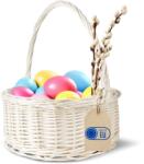 Creative Home Húsvéti kosár fehér gyerek fonott nyéllel Húsvéti kosár 30cm (X00292AV3L)