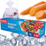 Paclan Fagyasztózacskók gyümölcsökhöz, zöldségekhez, klipsszel zárható Paclan 3L 30 db (451043)