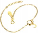 Lovrin Ezüstözött, 925-ös ezüst karkötő hold motívummal, 1, 63g, divatos charmokkal (Lovrin 52468)