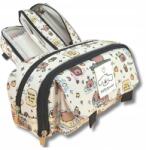  Kétrekeszes, kihajtható iskolai tolltartó szervező Kapibarával lányoknak (Piórnik szkolny pojemny organizer z Kapibara)