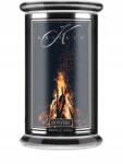Kringle Candle Bonfire Kringle Candle nagy gyertya két kanóccal (624g) Reserve sorozat (0153-001523)