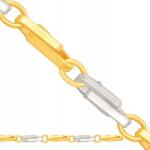 Lovrin Arany karkötő 585 kétszínű arany 7.50g elegáns ajándék Nőnek