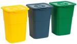 DEA home Eco 3x50l szelektált hulladékhoz kosarak, 3 színben (8009371043403)