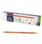 D. rect Hb Ceruza Radírgumival, Cédrusfából, 12 Db (110638)