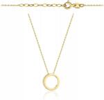 Lovrin Arany nyaklánc 585 női, mozgatható karikás medálokkal, ajándékba 14k (Lovrin)