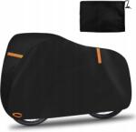  Vízálló Kerékpárhuzat Fényvisszaverőkkel Fekete 200 x 70 x 110 cm (B0D9W2DKB6)