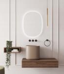 Hozze Fürdőszobai tükör 60x80 Led háttérvilágítással skandináv Malmo Hozze (500-014)