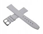 Perfect Szíj Karórához Bőr Fehér 20 MM Ezüst Csat (tayma-17745)