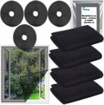 Odstraszacz.pro 4 db Szúnyogháló Ablakra, Szúnyog Háló, Rovarháló, Rovarok Ellen, 150x180 cm (Odstraszacz.pro na Okna Owadów Insekty Muchy)