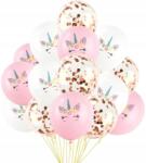  Lufik Konfetti Szett Születésnapra, 15 db-os, Egyszarvú