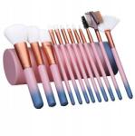 Lewer Nagy Professzionális Sminkecset Készlet ETUI-val, 12 darabos (Zestaw pędzli)