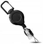 EdiBazzar Kulcstartó Retraktor, Névkitűzőhöz, Személyi Igazolványhoz, Névre Szóló, Zsinóros (Retraktor z Linką Zwijaną 80cm Do Kluczy)