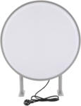 MatMay 50 cm-es Feltűnő Reklám Világítódoboz Led Kétoldalas Kerek Világítódoboz Ce (HW-MLCYT-458-EU)