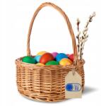 Creative Home Húsvéti kosár gyerekeknek fonott nyéllel kicsi húsvéti kosár 30cm (X00292ARL7)