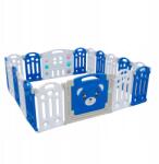 Aga4Kids Gyerek műanyag járóka 186x192x64 cm Kék (DS4102-BLU)