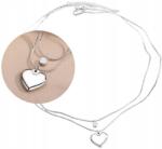  Ezüst színű, 18K arannyal futtatott női celeblánc, 316L sebészeti acélból (Elegancki Naszyjnik Kolia Celebrytka) - allegro - 1 355 Ft